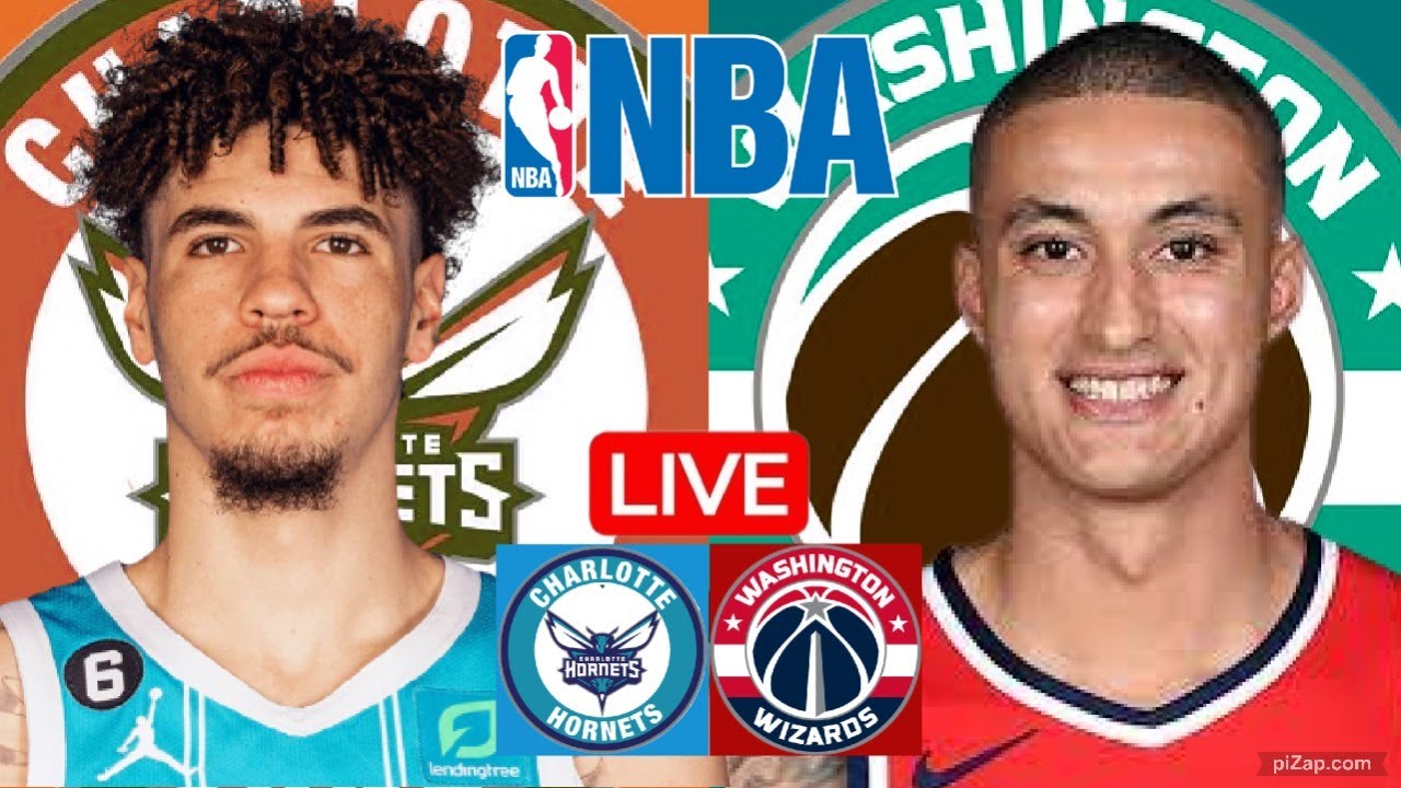 LIVE: CHARLOTTE HORNETS vs WASHINGTON WIZARDS | NBA | PLAY BY PLAY | SCOREBOARD