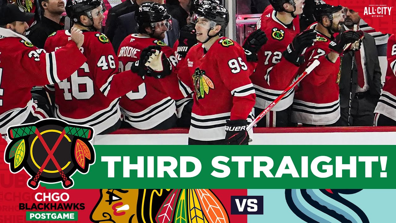 Teuvo Teräväinen and Chicago Blackhawks win third straight! | CHGO Blackhawks POSTGAME Podcast