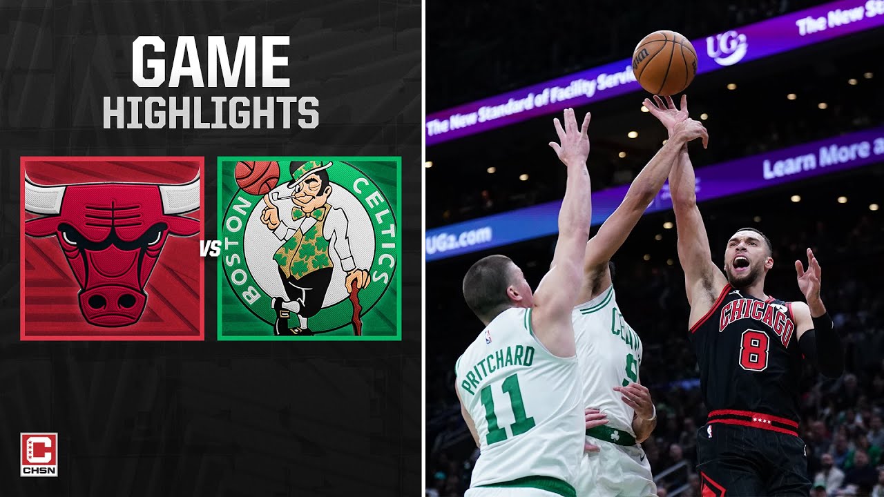 Chicago Bulls vs. Boston Celtics - Full Game Highlights | CHSN Chicago Bulls