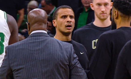 Joe Mazzulla HEATED at Referee After Bulls-Celtics Game 👀