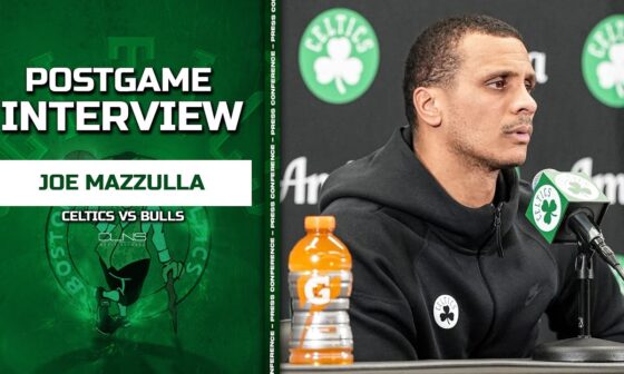 Joe Mazzulla on Having WORDS For Referee Postgame | Celtics vs Bulls 12-19