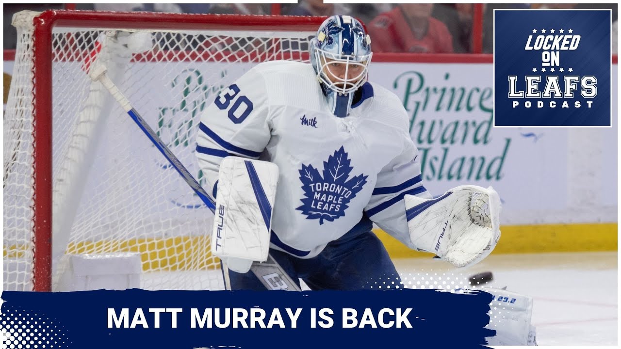 Matt Murray returns as Toronto Leafs take on slumping Buffalo Sabres, New York Islanders