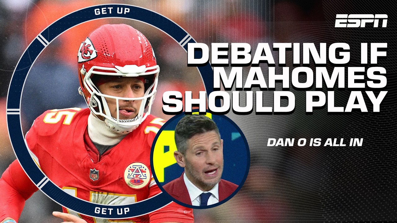 Dan Orlovsky is ALL IN on Patrick Mahomes PLAYING THROUGH INJURY 👀 + Greeny to be Jets' GM? | Get Up