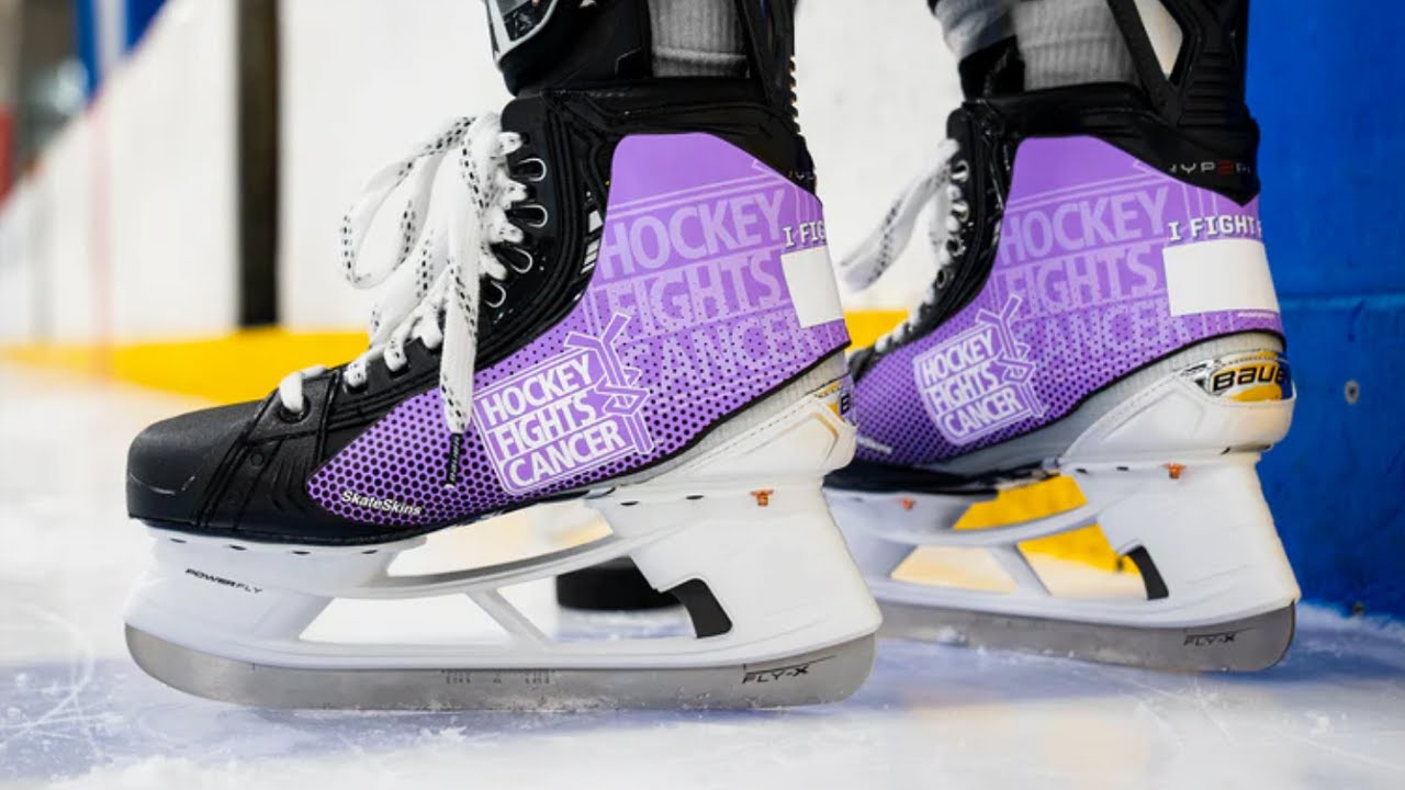 Hockey Fights Cancer x Skate Skins Collab