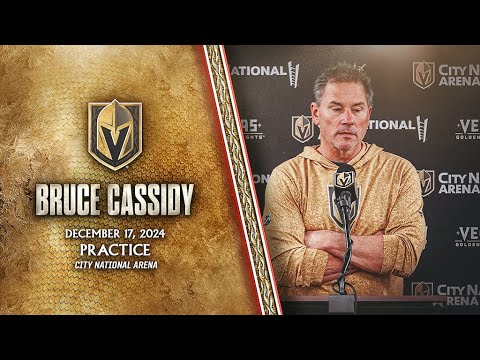 Bruce Cassidy 12/17: Reflecting On A Tough Road Trip & Working On Review