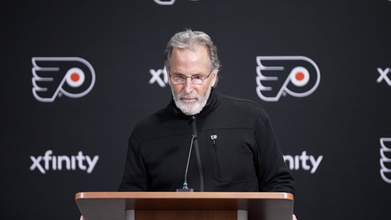 12/19 PHI vs. LAK Pregame: John Tortorella