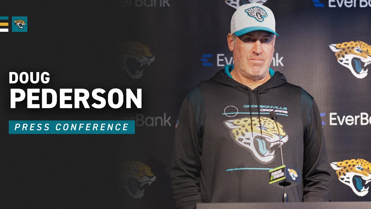 Coach Pederson on Improving Deep Threat, De'Antre Prince Playing Time | Jacksonville Jaguars