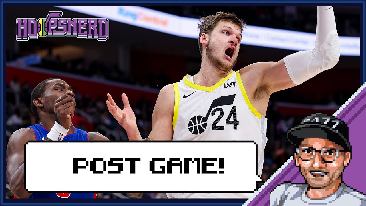 Utah Jazz vs Detroit Pistons Recap: Tough win for the Jazz!