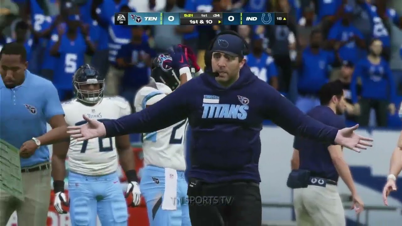 Tennessee Titans vs Indianapolis Colts | Full Game | NFL Week 16 | Madden NFL 25