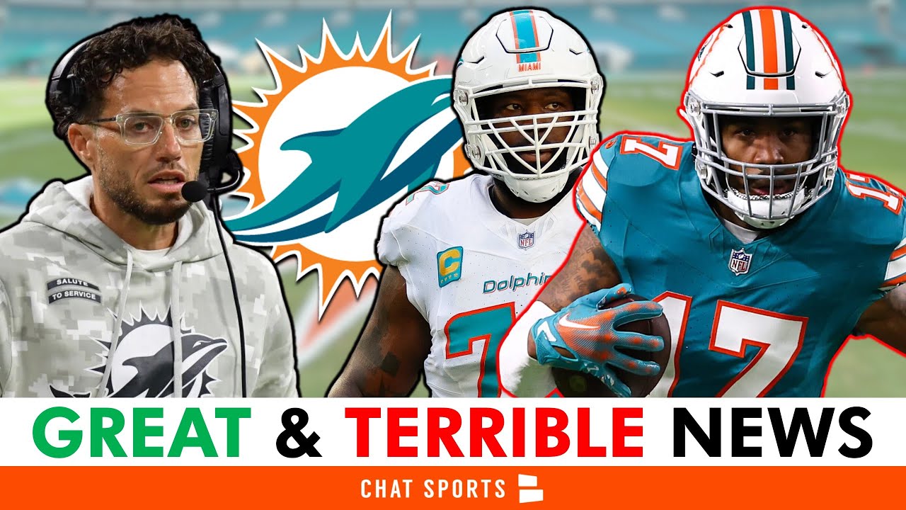 Miami Dolphins Receive GREAT & TERRIBLE News Before NFL Week 16