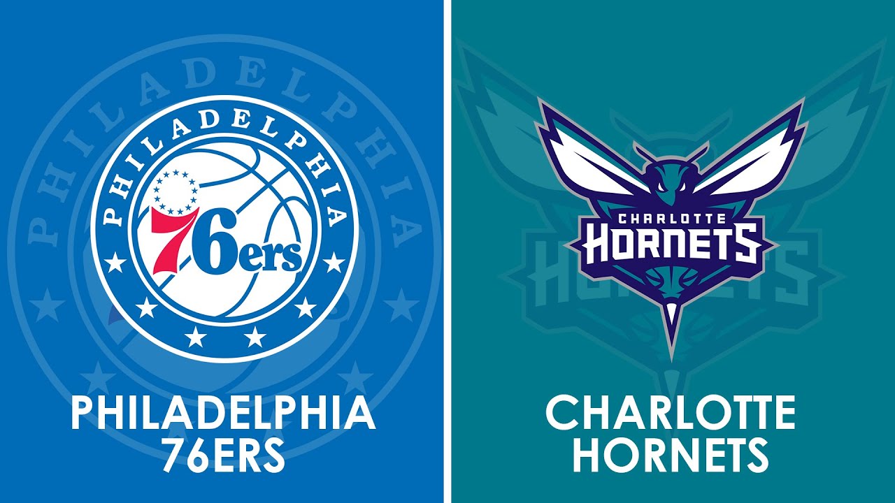 Philadelphia 76ers vs Charlotte Hornets NBA Live Scoreboard