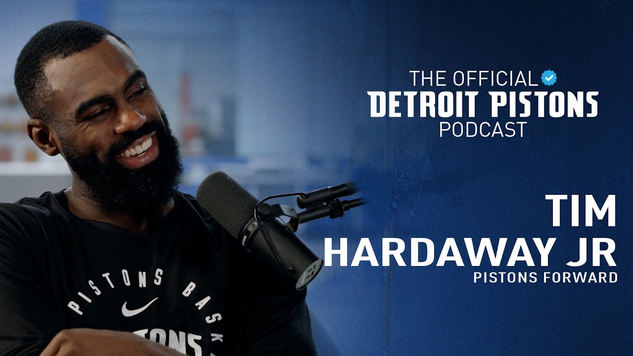 Official Detroit Pistons Podcast Featuring Tim Hardaway Jr. | Season 2 Episode 3