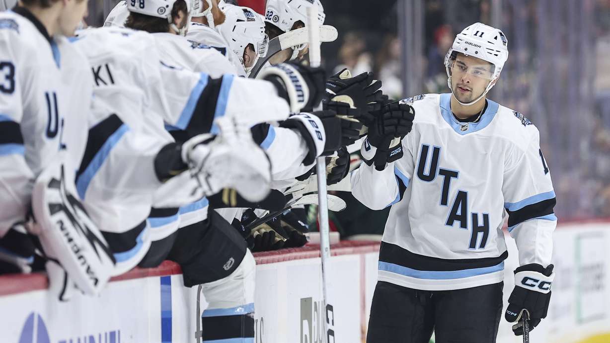 Dylan Guenther scores twice as Utah continues to look like a playoff threat in win over Wild