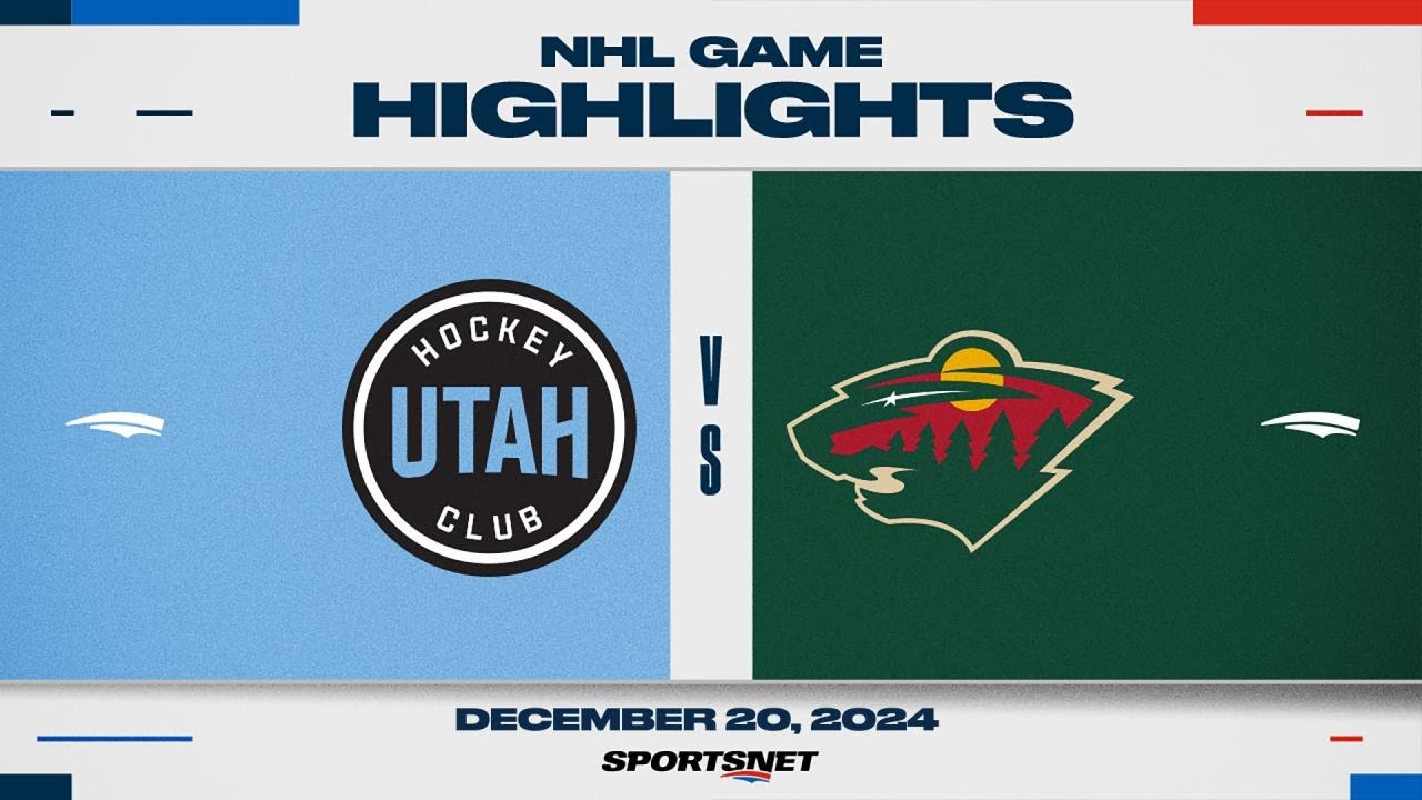 NHL Highlights | Hockey Club vs. Wild - December 20, 2024