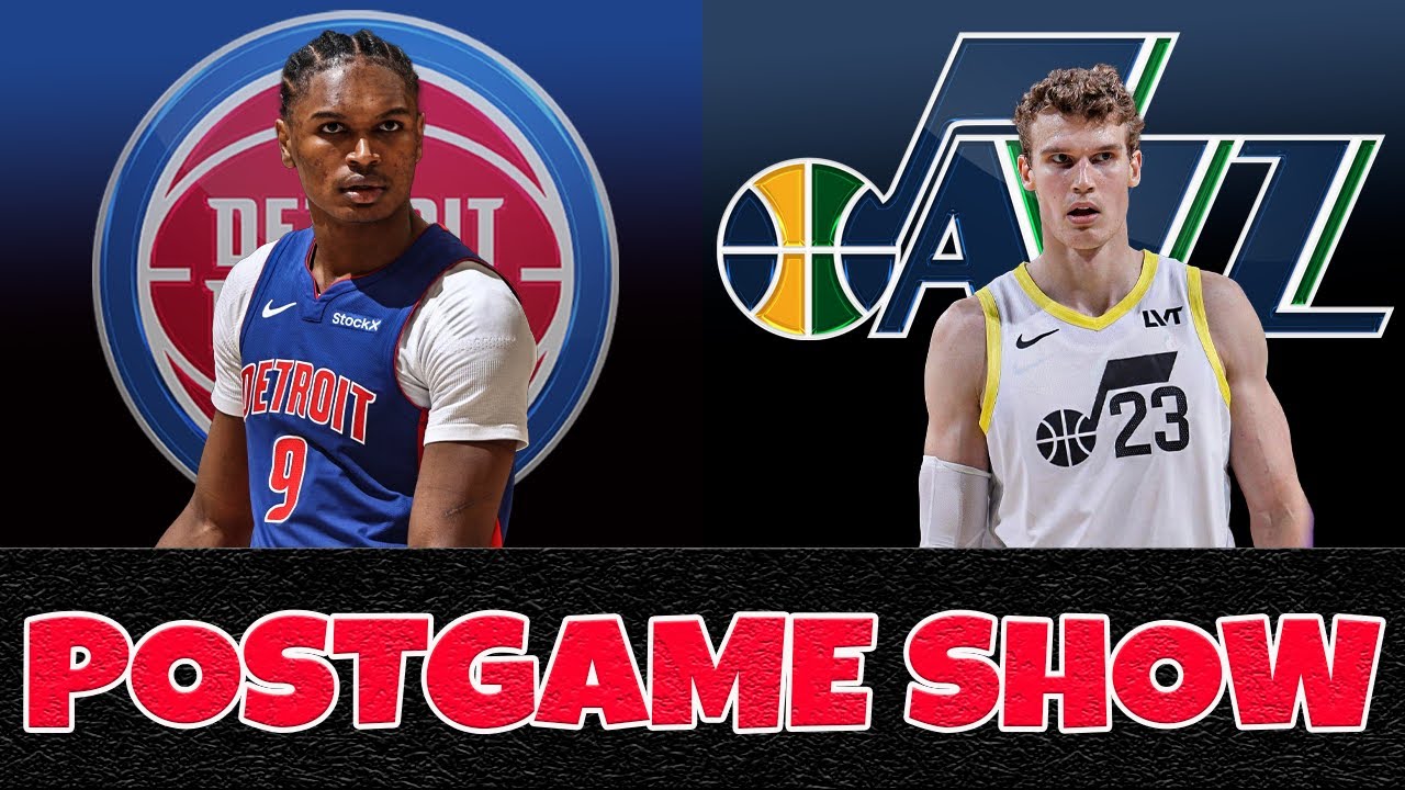 Detroit Pistons vs Utah Jazz Postgame Show | Pistons Talk Podcast