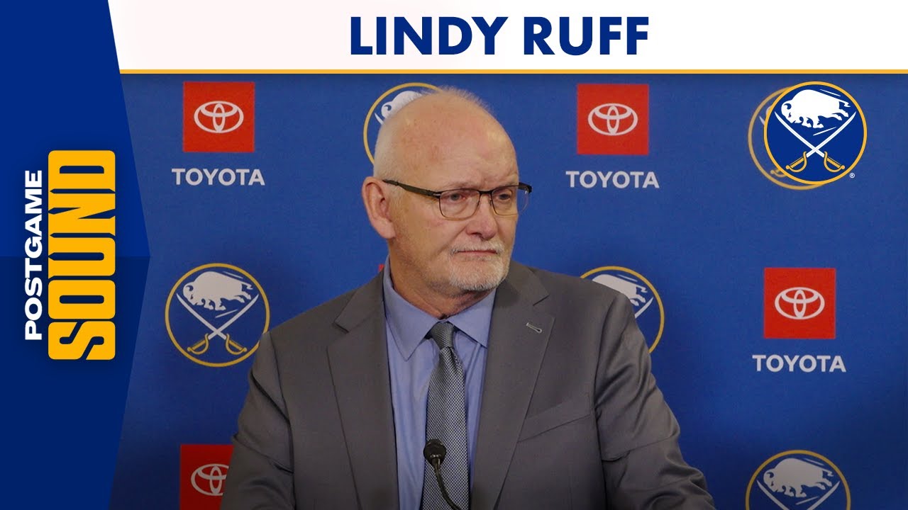 "We Aren't Good At Chasing The Game" | Buffalo Sabres Coach Lindy Ruff After Loss To Maple Leafs