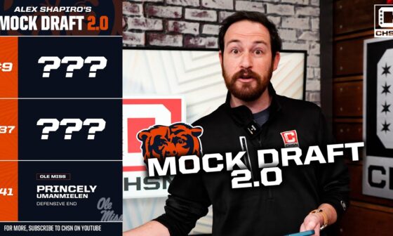 Alex Shapiro's 2025 Bears Mock Draft 2.0