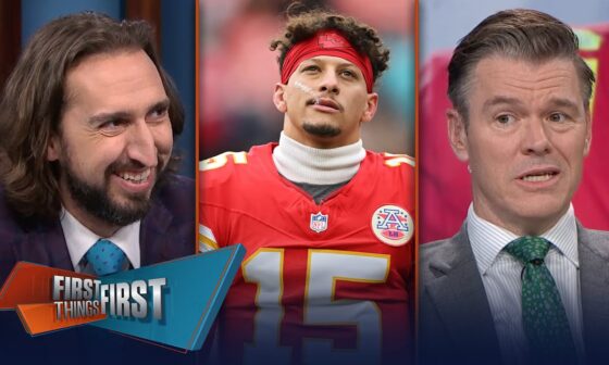 Should Mahomes play through a high ankle sprain or rest for the team's benefit | FIRST THINGS FIRST