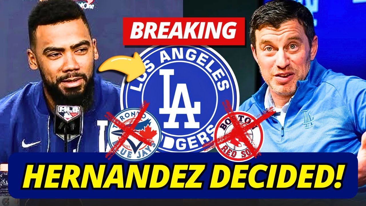 Bomb Now!! Finally Teoscar Hernández decided on his new path!! /Latest Los Angeles Dodgers news 💙