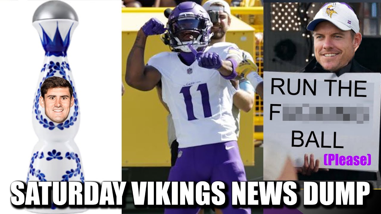 Minnesota Vikings News Dump (12.21.2024) | Danny Dimes Tequila, Pro Bowl Voting, RUN THE DAMN BALL