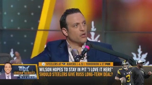 [Schultz] "There's a very good chance Steelers extend Russell Wilson similarly to what Tampa did with Baker Mayfield — 3 years, $100M."       This would be an interesting development, wish we could get our 80 million from the last 2 years