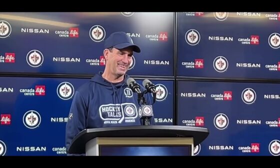 Winnipeg Jets Practice Report: Coach Scott Arniel