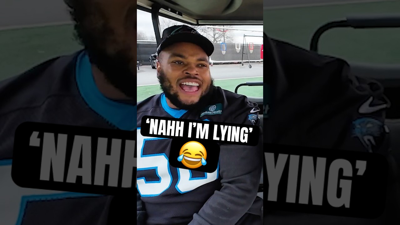 Robert Hunt couldn't wait to be on Cart Talk | Carolina Panthers