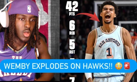 Reaction To Spurs Vs. Hawks (HEATED OT GAME!!) Highlights