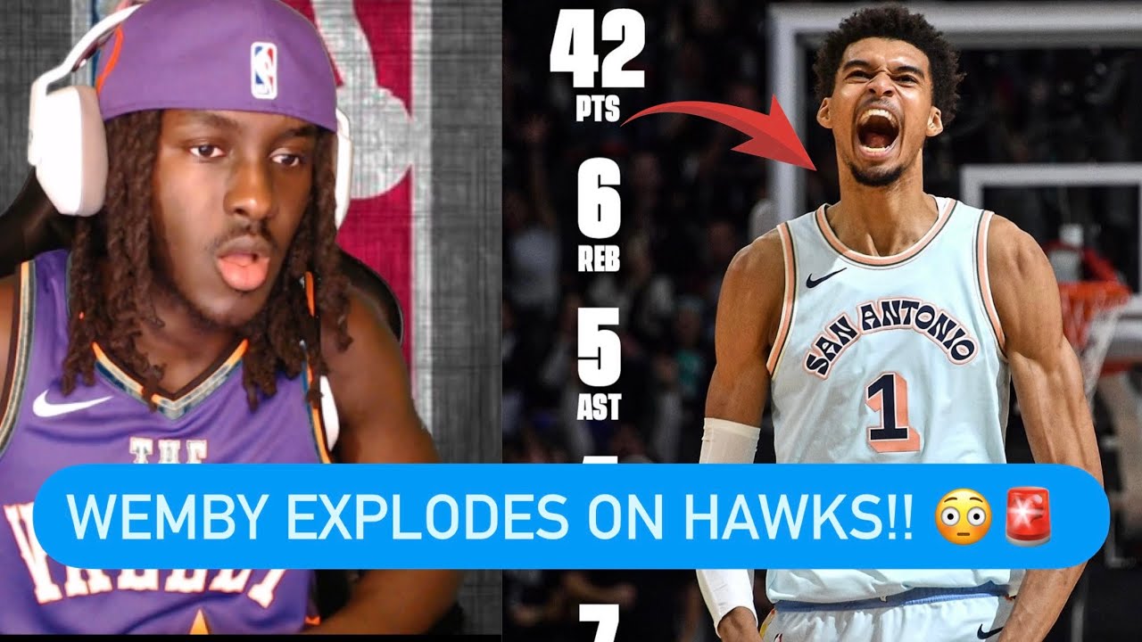 Reaction To Spurs Vs. Hawks (HEATED OT GAME!!) Highlights