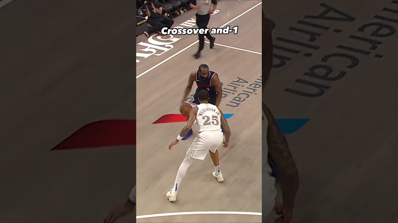 James Harden is fast 💨 #nba #laclippers #highlights