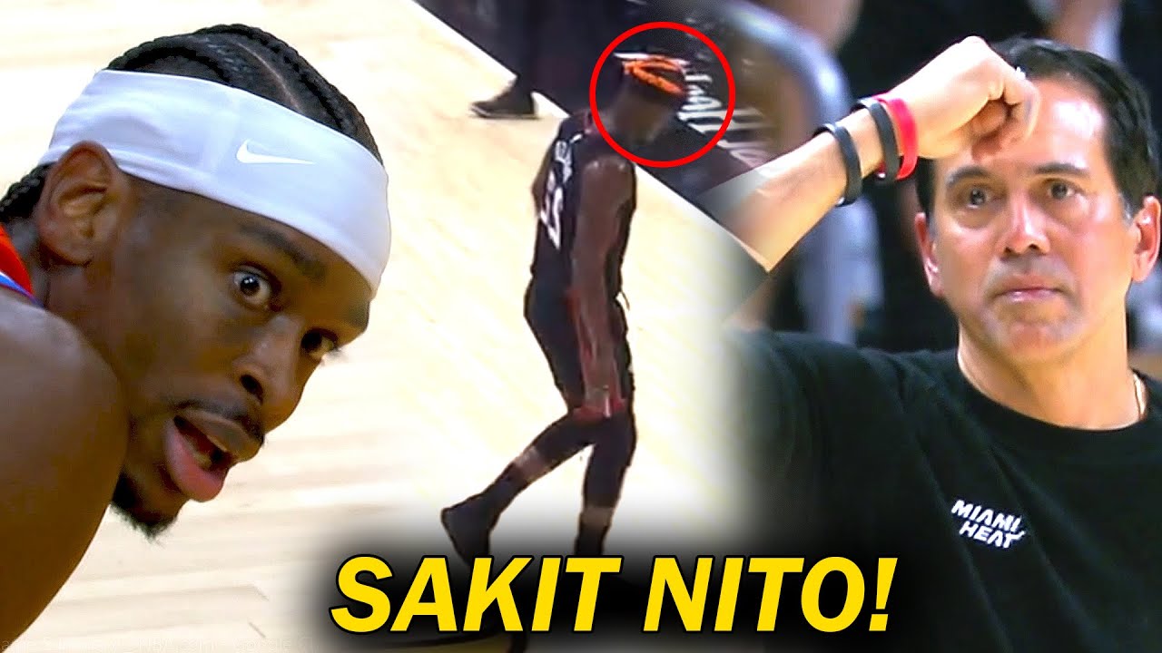 May nakitang malaki si SGA, lungkot ang fil-am coach ubos ang star player! | HEAT vs OKC