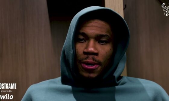 Giannis Antetokounmpo Postgame Media Availability | 12.20.24