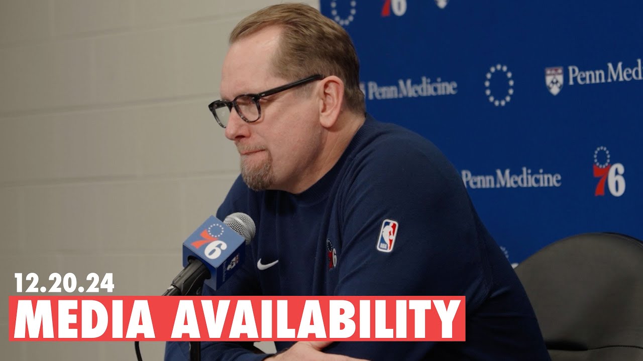 Philadelphia 76ers Postgame Media Availability | Coach Nurse | 12.20.24