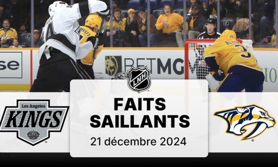 Kings vs Predators | Faits saillants