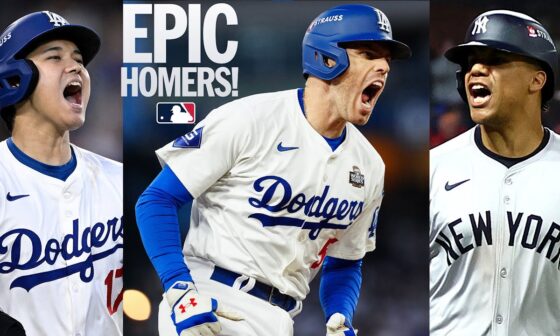 The MOST EPIC home runs of the 2024 season! (Ft. Ohtani, Freddie, Judge, Soto, Big Christmas & MORE)