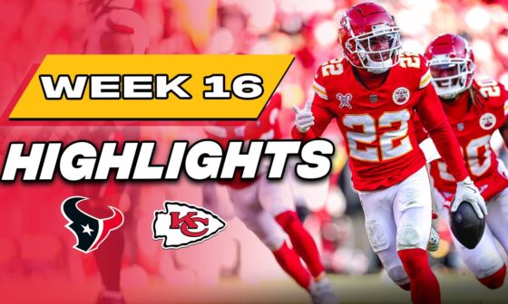 Kansas City Chiefs vs Houston Texans Game Highlights | NFL 2024 Season - Week 16