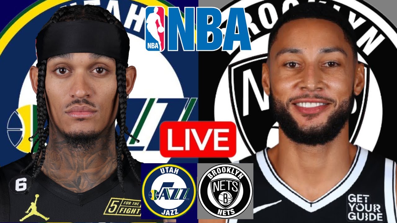 LIVE: UTAH JAZZ vs BROOKLYN NETS | NBA | PLAY BY PLAY | SCOREBOARD