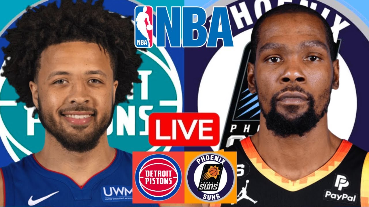 LIVE: DETROIT PISTONS vs PHOENIX SUNS | NBA | PLAY BY PLAY | SCOREBOARD