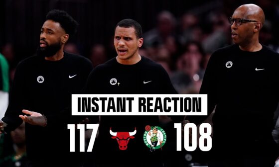 INSTANT REACTION: Poor 3-point shooting and technical fouls lead to Bulls' upset vs. Celtics