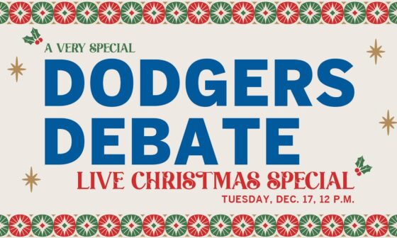 REPLAY: Dodgers Debate live Christmas special