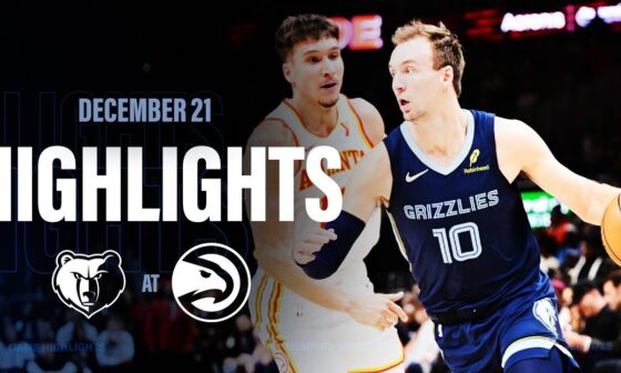 Memphis Grizzlies Highlights vs Atlanta Hawks