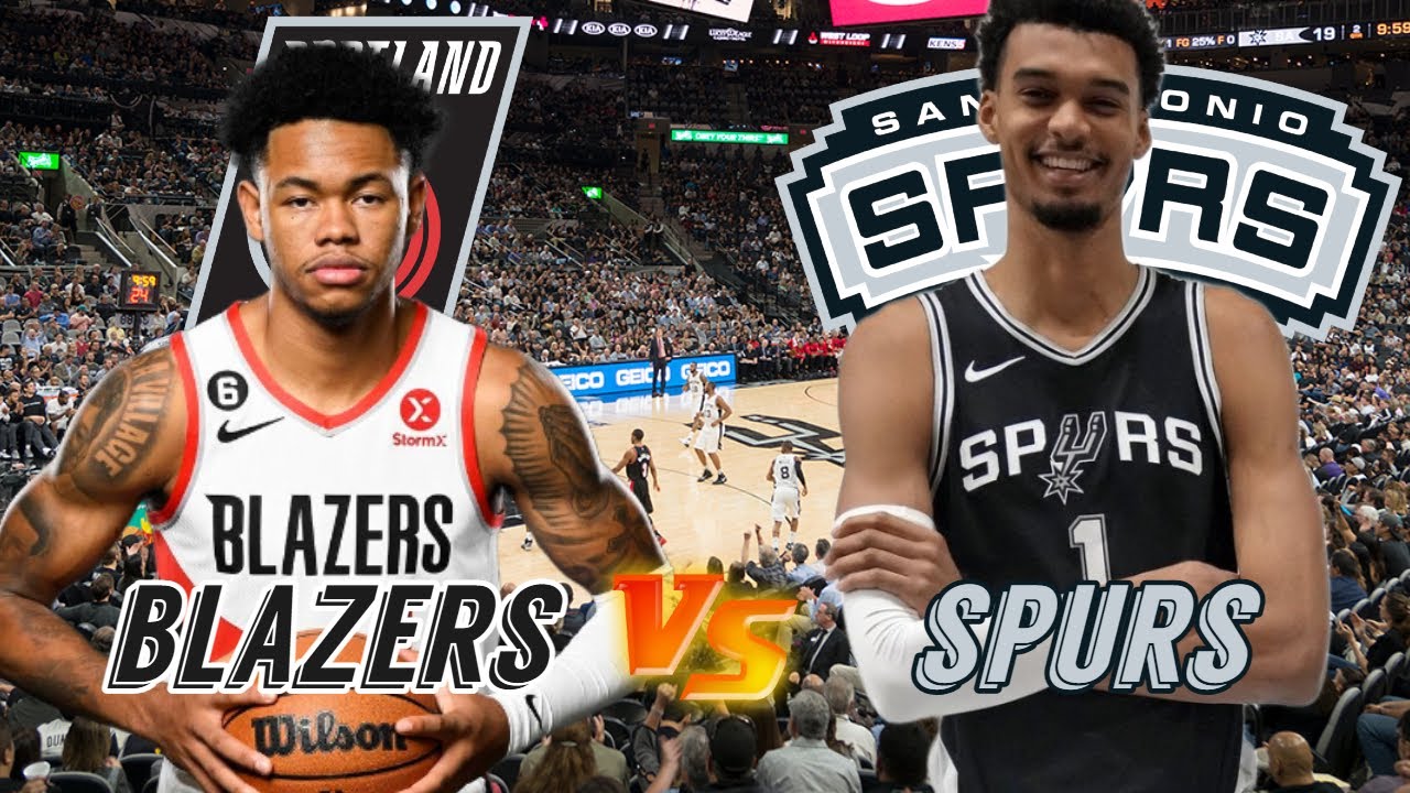 Portland Trail Blazers vs San Antonio Spurs Live Play by Play & Scoreboard