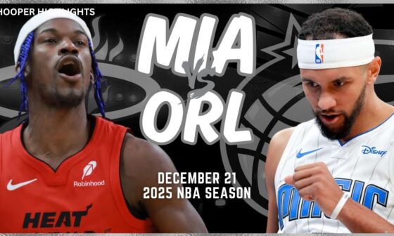 Miami Heat vs Orlando Magic Full Game Highlights | Dec 21 | 2025 NBA Season