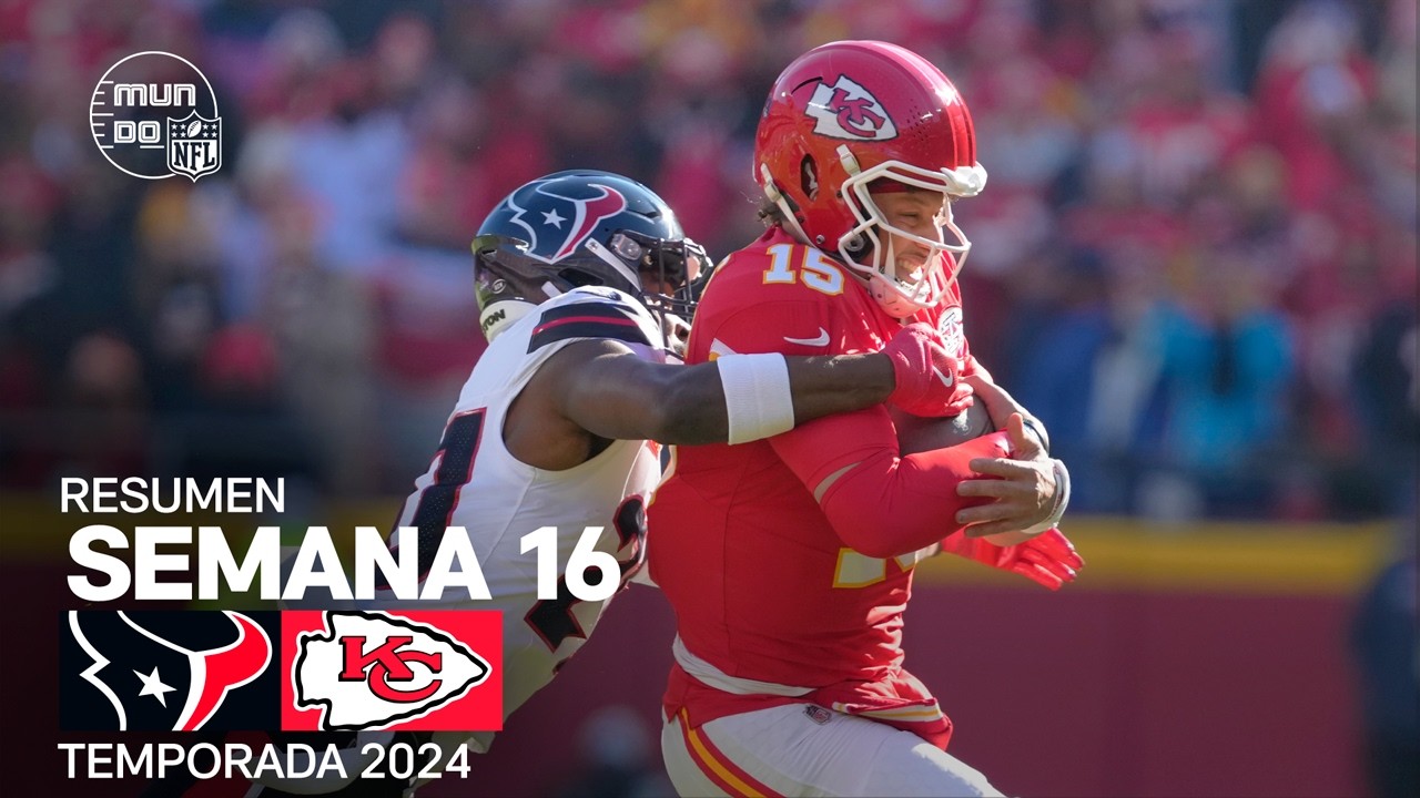 Houston Texans vs. Kansas City Chiefs | Resumen NFL en español - Semana 16 | NFL Highlights 2024