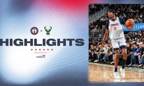 Highlights: Washington Wizards at Milwaukee Bucks | 12.21.24