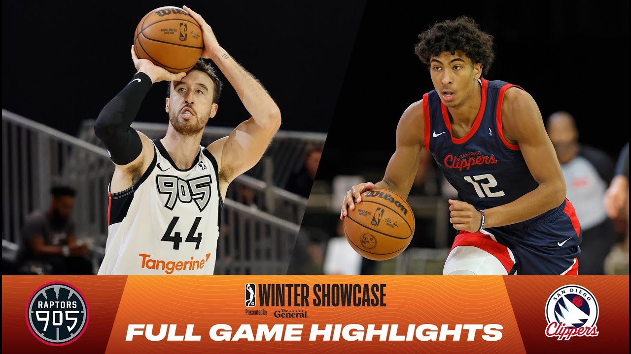 G League Winter Showcase: Raptors 905 vs. San Diego Clippers - Game Highlights