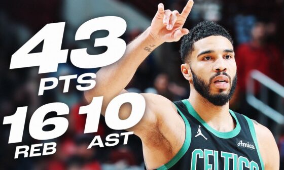 Jayson Tatum’s DOMINANT TRIPLE-DOUBLE Performance in the CHI! 😤| December 21, 2024