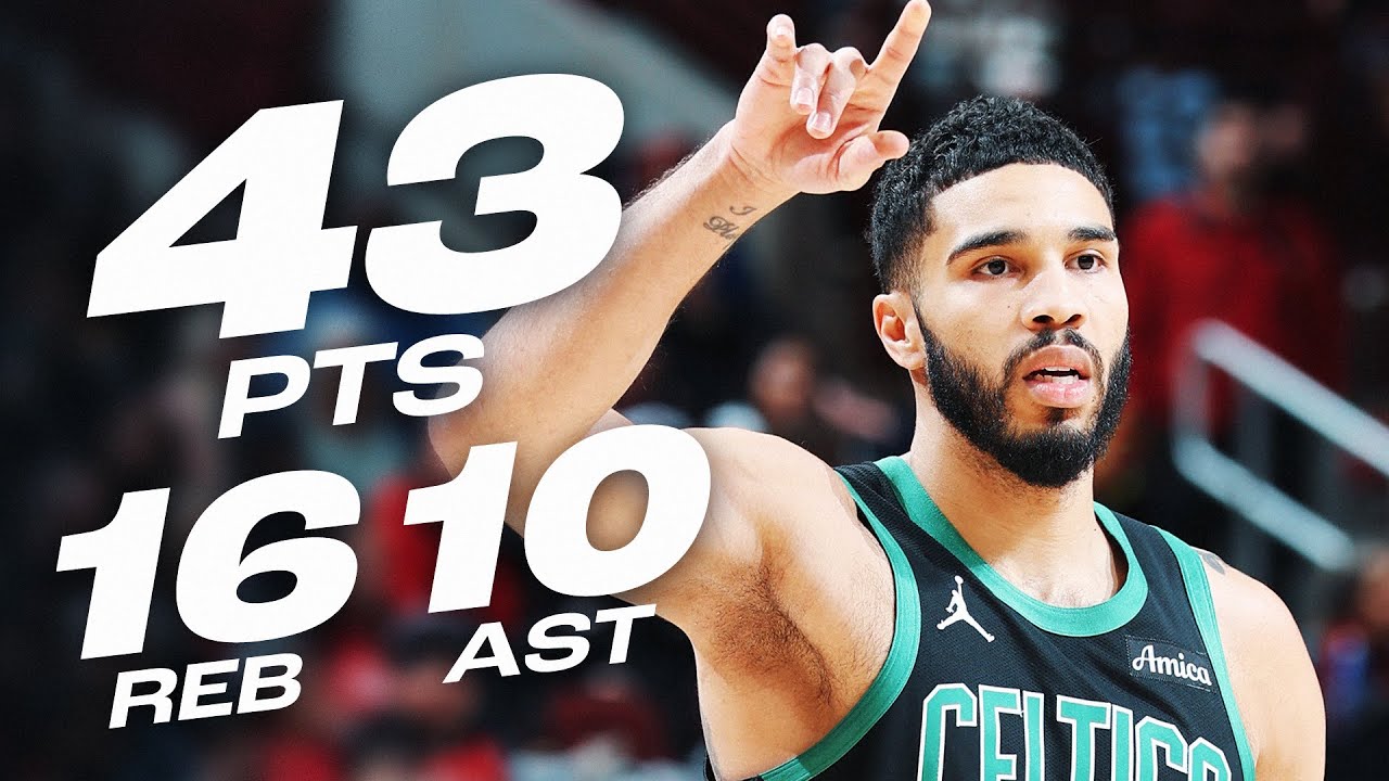 Jayson Tatum’s DOMINANT TRIPLE-DOUBLE Performance in the CHI! 😤| December 21, 2024