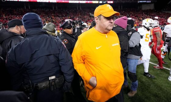 Vols 'disappointed' for fan base in attendance at Ohio Stadium