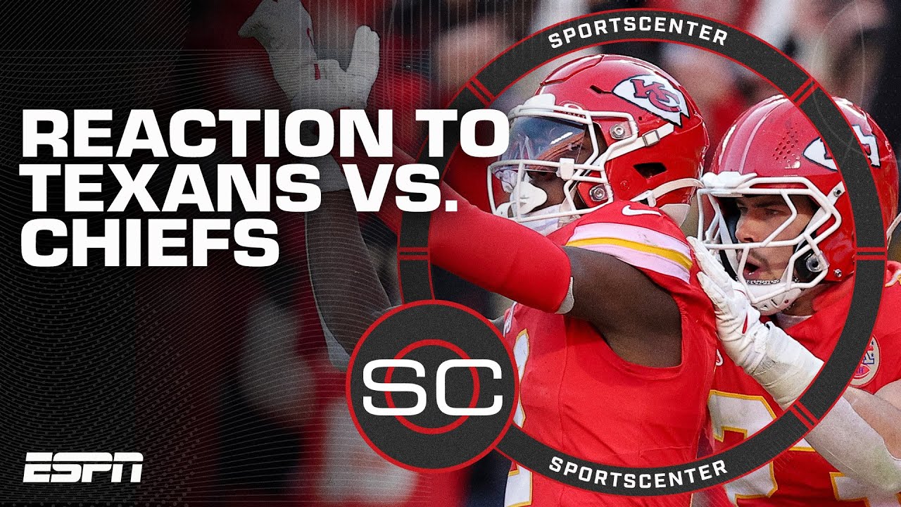 Texans vs. Chiefs reaction: Houston couldn't finish drives - Damien Woody | SportsCenter